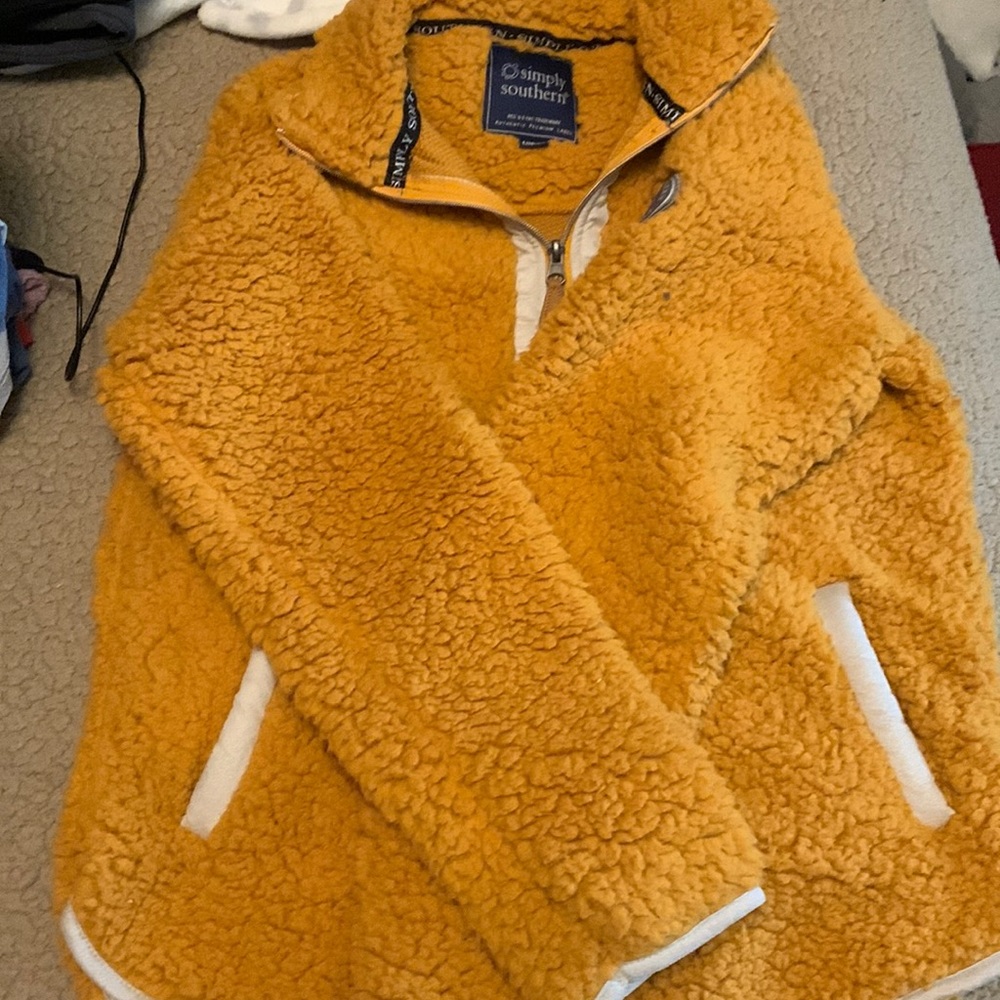 Simply southern orange pullover